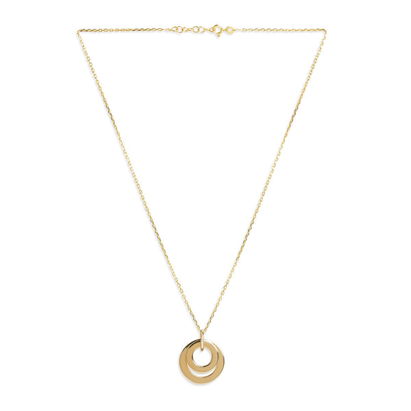 Mysha Personalized Dual Eternal Ring of Love Pendant