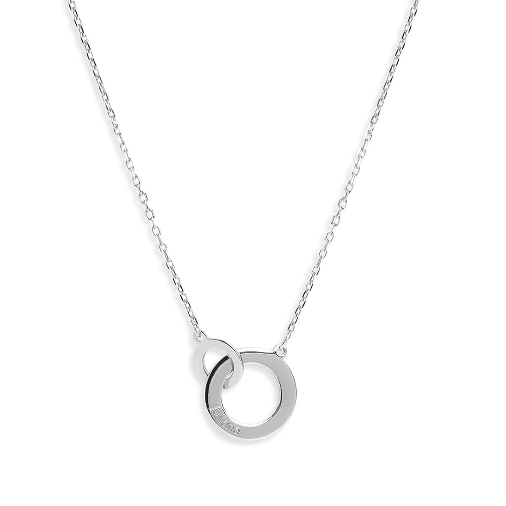 Mysha Personalized Mum and Daughter Eternal Pendant
