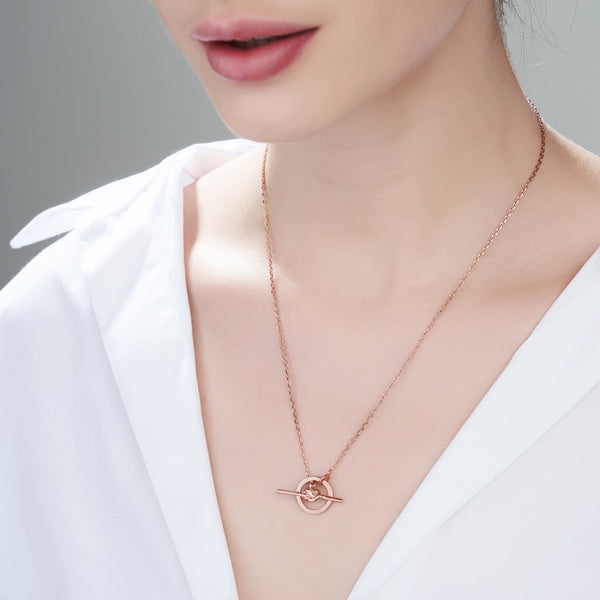 Mysha Knotted Circle of Life Pendant