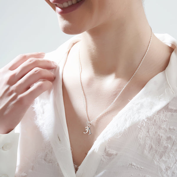 Mysha Personalized Numbers Pendant