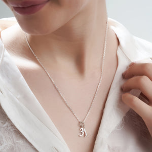 Mysha Personalized Numbers Pendant