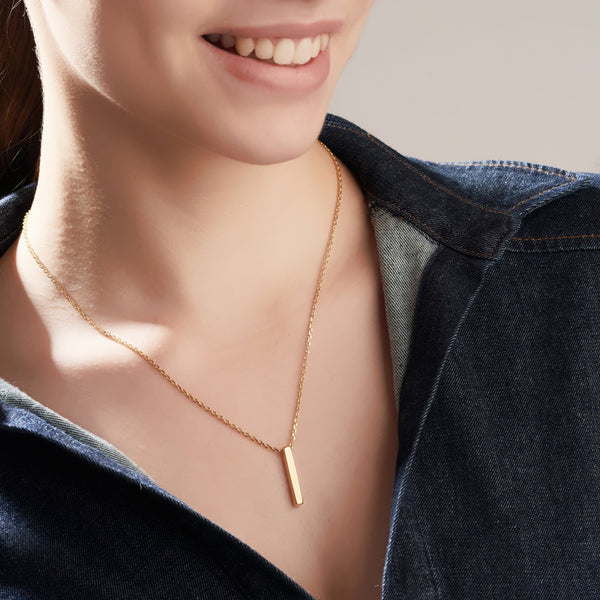 Mysha Personalized Pillar of Love Pendant