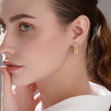 Mysha Circle of Expression Earrings