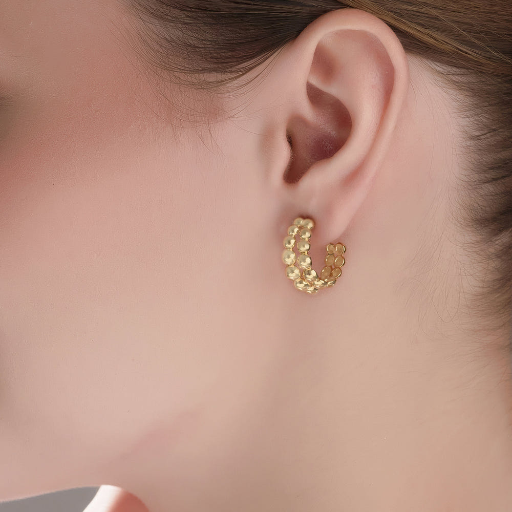 Mysha Circle of Expression Earrings