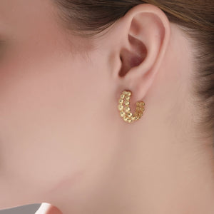 Mysha Circle of Expression Earrings