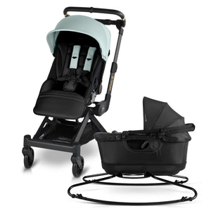 M+ Stroll & Lounge Compact Travel System