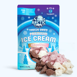 PREMIUM Freeze Dried Ice Cream * Only 5 Ingredients * Neapolitan