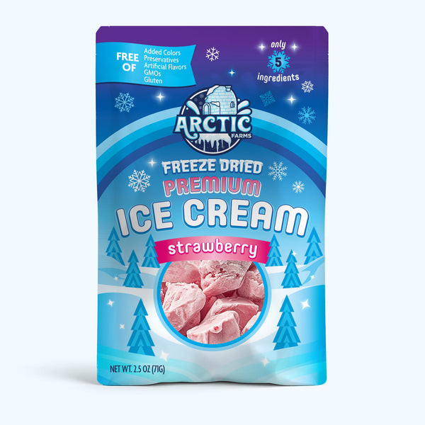 PREMIUM Freeze Dried Ice Cream * Only 5 Ingredients * Neapolitan