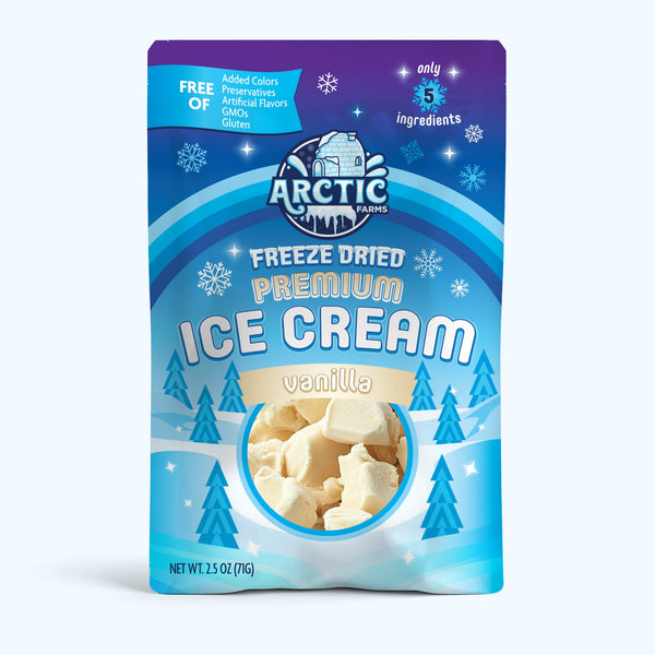 PREMIUM Freeze Dried Ice Cream * Only 5 Ingredients * Neapolitan