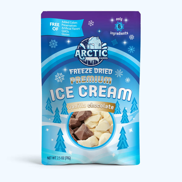PREMIUM Freeze Dried Ice Cream * Only 5 Ingredients * Neapolitan