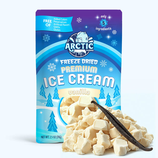 PREMIUM Freeze Dried Ice Cream * Only 5 Ingredients * Neapolitan