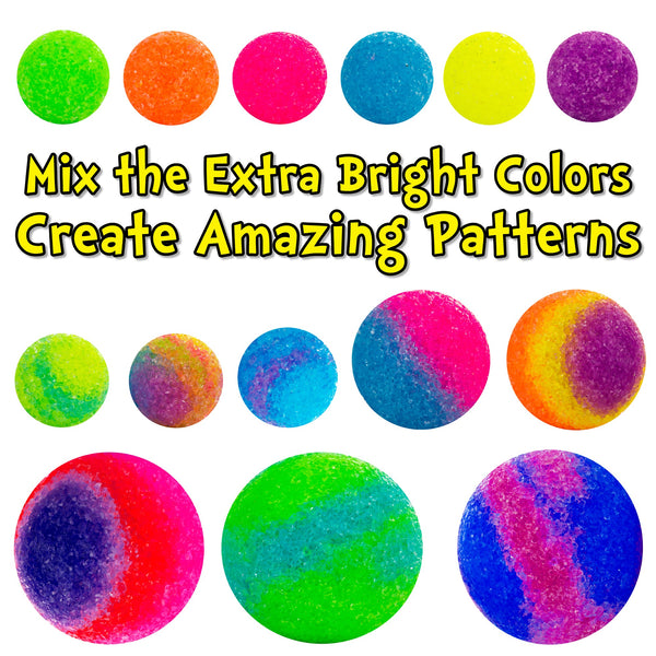 Magic Bouncy Balls - Create Your Own 43 Power Balls Craft Kit for Kids