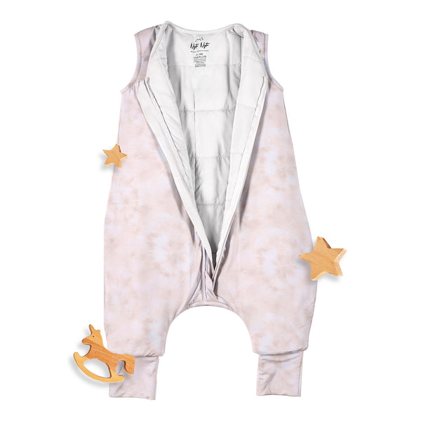 Limited Edition 1.0 TOG baby sleep sack in various patterns, shown from angle 9. Perfect for cozy, stylish sleep.
