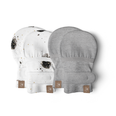 STAY ON 2-PACK MITTS | MANY MOONS + PEBBLE