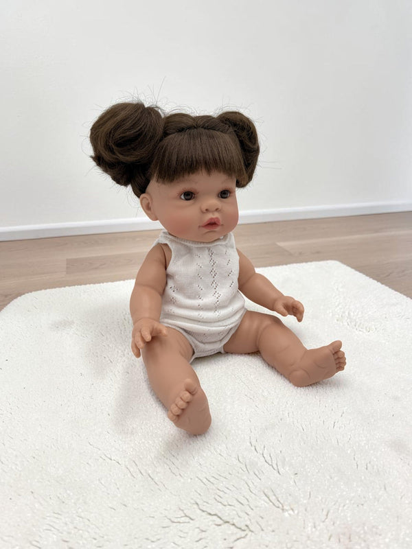 Bebenita 14" Baby Girl Doll - Marbella | Unscented & Fully Clothed