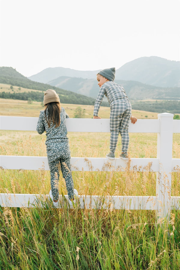 Plaid Cozy Set