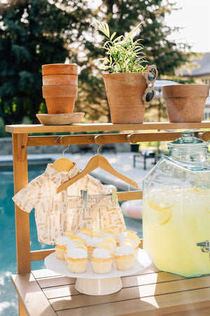 Surfboard Linen Cotton Shorts - MOOGCO Baby