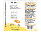 Medela Quick Clean Breast Pump & Accessory Sanitizer Spray for safe and easy cleaning of breastfeeding essentials.