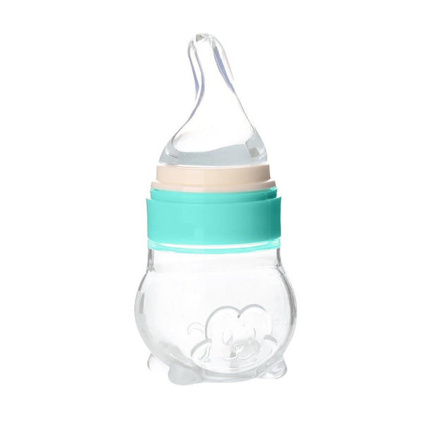Medicine dispenser for babies, angled view, ensuring easy and accurate dosing for infant health.