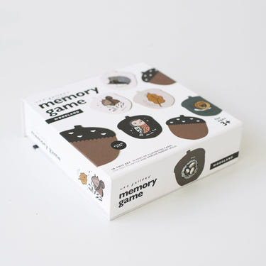 Woodland Memory Game for babies - fun and educational memory-building activity.