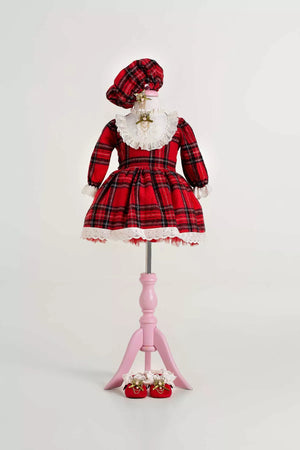Merry Red Christmas Dress Set