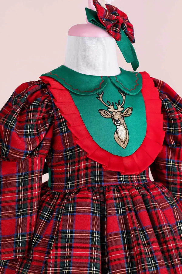 Merry Scottish Christmas Dress Set