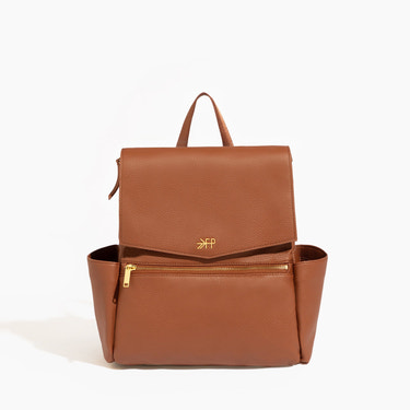 Cognac Mini Classic Diaper Bag II