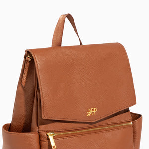 Cognac Mini Classic Diaper Bag II