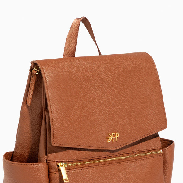 Cognac Mini Classic Diaper Bag II