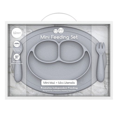 Mini Feeding Set- Pewter