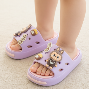Cartoon EVA Slippers for Kids – Ages 2–10