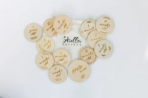 Baby Milestone Cards - Baby Keepsake - Baby Gifts - MOOGCO Baby