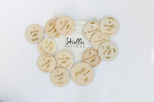 Baby Milestone Cards - Baby Keepsake - Baby Gifts - MOOGCO Baby