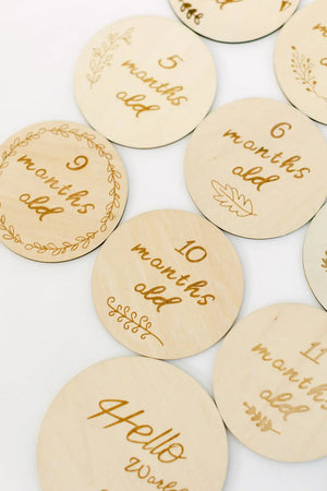 Baby Milestone Cards - Baby Keepsake - Baby Gifts - MOOGCO Baby