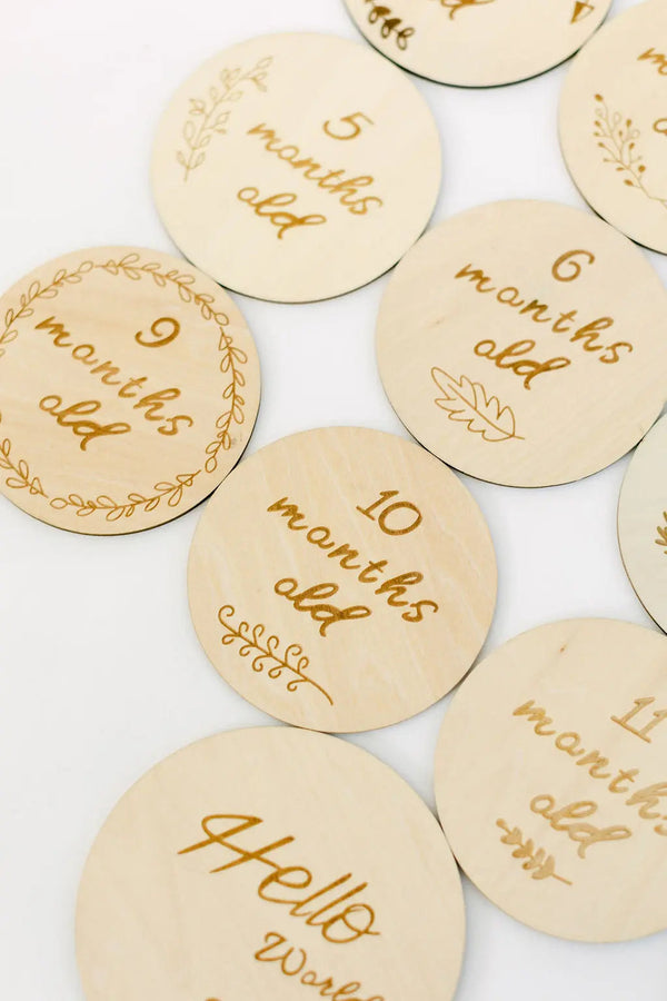 Baby Milestone Cards - Baby Keepsake - Baby Gifts - MOOGCO Baby