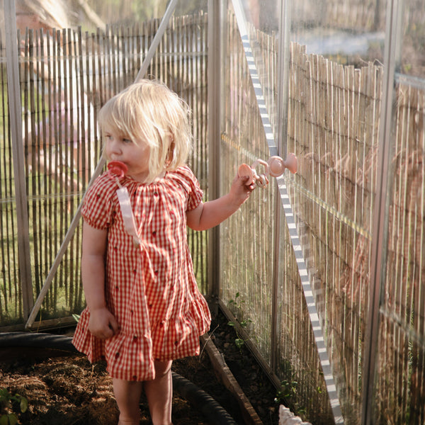 HexaPop Suction Toy for babies, colorful design, engaging sensory play, angle view showcasing its fun features.