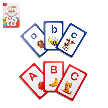 The Fidget Games ABC Learn Uppercase Lowercase Card Pack Ages 3-7