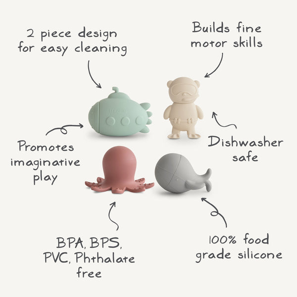 Mold Free Bath Play Set