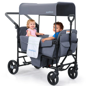 Momfann Stroller Wagon for Kids – 2-Seater All-Terrain Baby Wagon