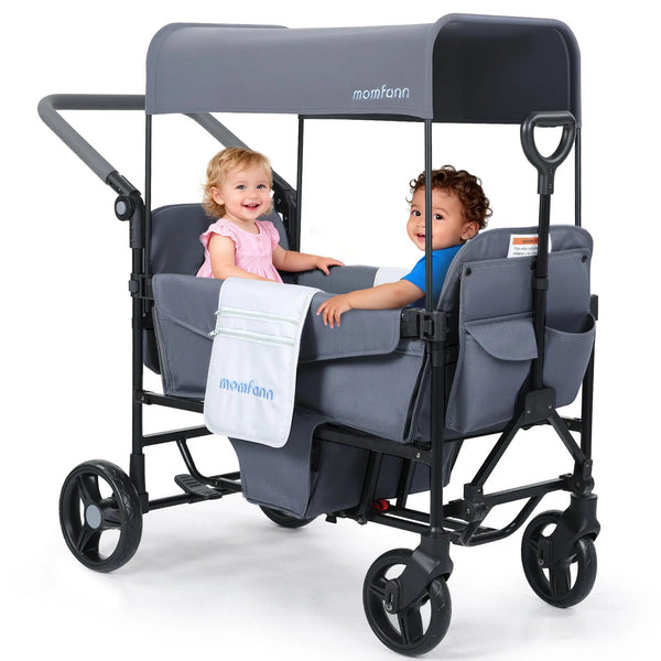 Momfann Stroller Wagon for Kids – 2-Seater All-Terrain Baby Wagon