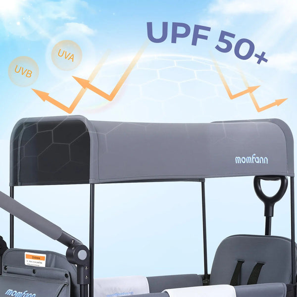 Momfann Stroller Wagon for Kids – 2-Seater All-Terrain Baby Wagon