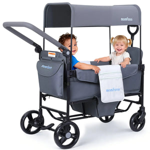 Momfann Stroller Wagon for Kids – 2-Seater All-Terrain Baby Wagon