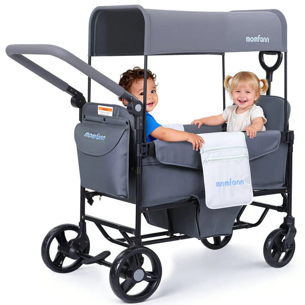 Momfann Stroller Wagon for Kids – 2-Seater All-Terrain Baby Wagon