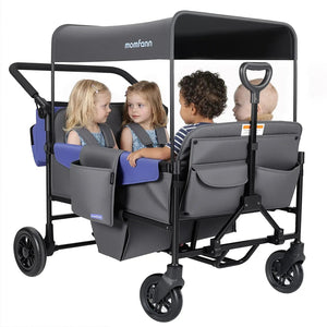 Momfann Stroller Wagon for Kids – 2-Seater All-Terrain Baby Wagon