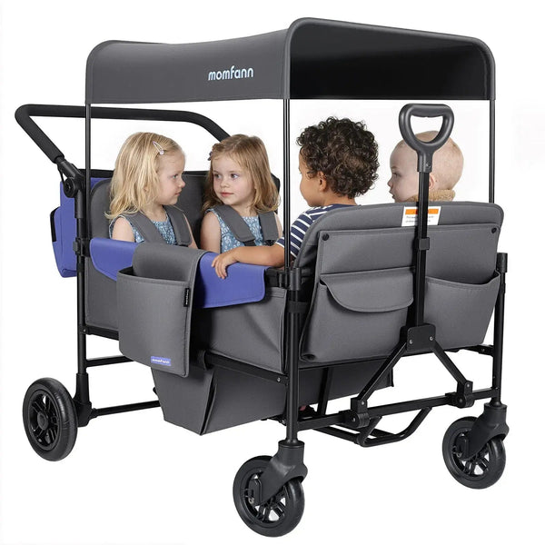 Momfann Stroller Wagon for Kids – 2-Seater All-Terrain Baby Wagon
