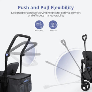 Momfann Stroller Wagon for Kids – 2-Seater All-Terrain Baby Wagon