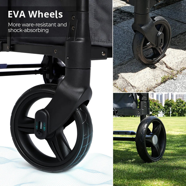 Momfann Stroller Wagon for Kids – 2-Seater All-Terrain Baby Wagon