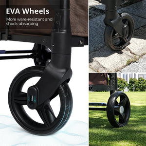 Momfann Stroller Wagon for Kids – 2-Seater All-Terrain Baby Wagon