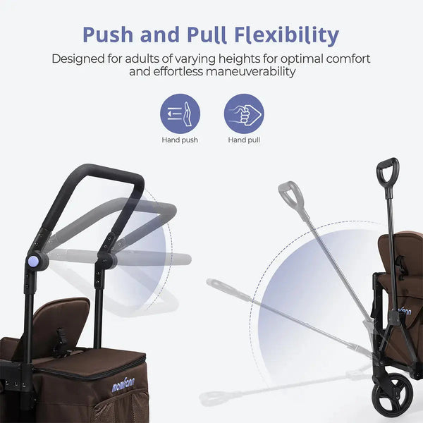 Momfann Stroller Wagon for Kids – 2-Seater All-Terrain Baby Wagon