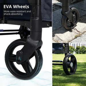 Momfann Stroller Wagon for Kids – 2-Seater All-Terrain Baby Wagon